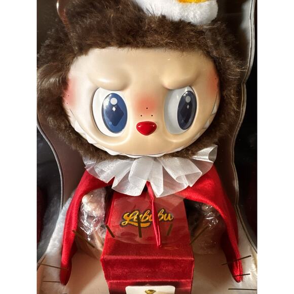 Authentic POP MART Labubu Monsters Lets Checkmate Vinyl Plush Doll King (US) - Picture 12 of 13
